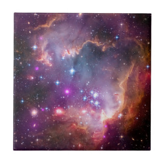 Purple Stars Galaxy Space Astronomy Tile