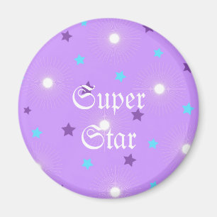 Purple stars - Magnet