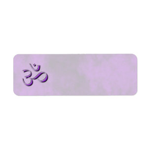 Purple Stone Om