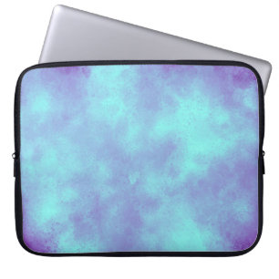 Purple Storm Cloud Effect Electronics Bag