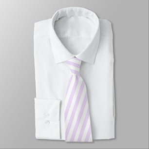 Purple Stripe Thick Coastal Beach Pattern Tie