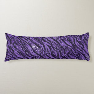 Purple Striped Camo Body Cushion