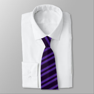 Purple Striped Official Tie
