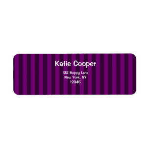 Purple Striped Pattern