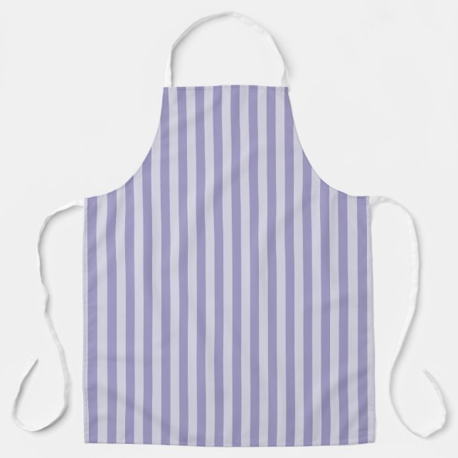 Purple Stripes Apron (Front)