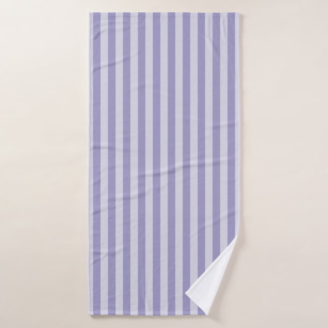 Purple Stripes Bath Towel (Bath Towel)
