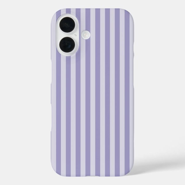 Purple Stripes Case-Mate iPhone Case (Back)