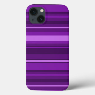 Purple stripes Case-Mate iPhone case