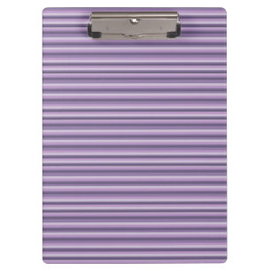 Purple stripes clipboard