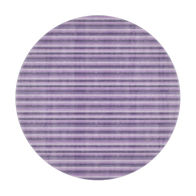 Purple stripes cutting board (Front)