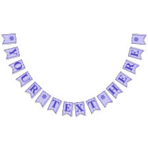 Purple Stripes & Flowers Template Swallowtail