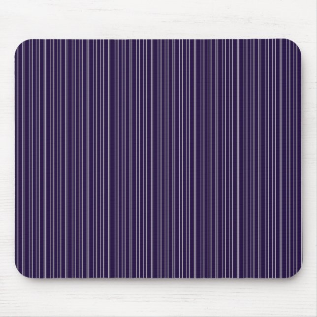 Purple Stripes Mouse Pad (Front)