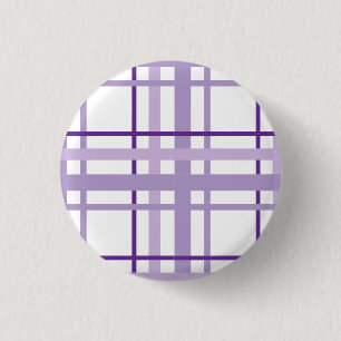 Purple Stripes Pattern 3 Cm Round Badge