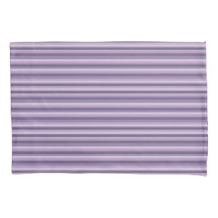 Purple stripes pillowcase