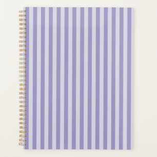 Purple Stripes Planner