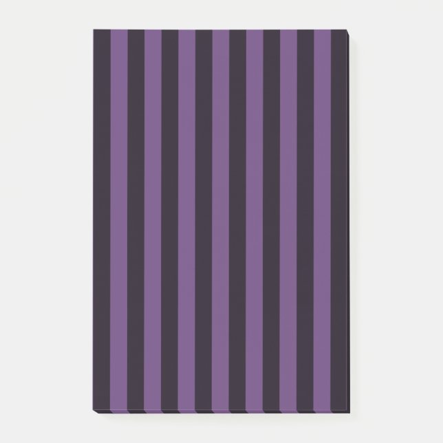 Purple Stripes Post-it Notes (Front)
