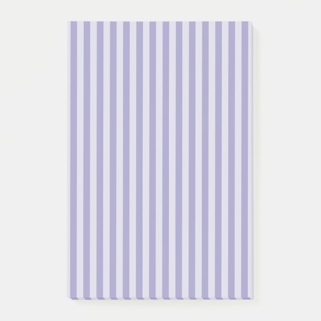 Purple Stripes Post-it Notes (Front)