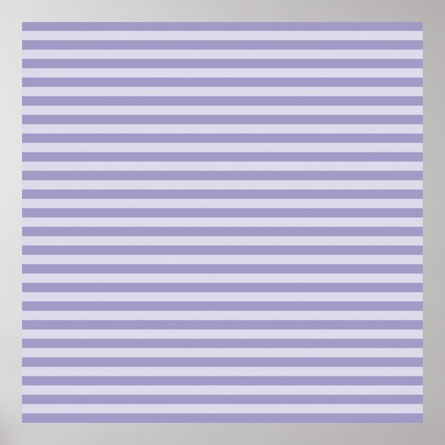 Purple Stripes Poster (Front)
