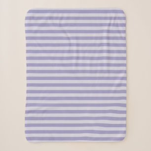 Purple Stripes Seamless Pattern Sherpa Blanket