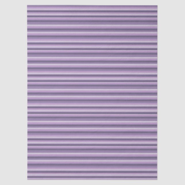 Purple stripes tissue paper (Front)