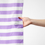 Purple Stripes, White Stripes, Striped Pattern Scarf<br><div class="desc">Elegant,  stylish and sophisticated stripes in purple and white colour. Modern and trendy gift,  perfect for the stripes lover in your life.</div>