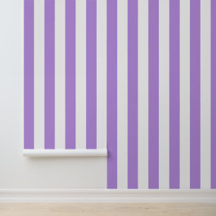 Purple Stripes, White Stripes, Striped Pattern Wallpaper