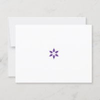 Purple, stylised floral mandala design on a dark b