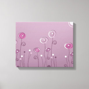 Purple Summer Canvas Print