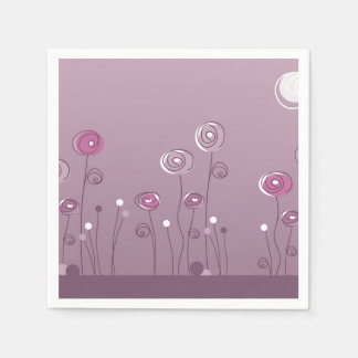 Purple Summer Napkin