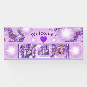 Purple Sun Fairy  Banner