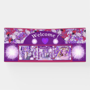 Purple Sun Fairy  Banner
