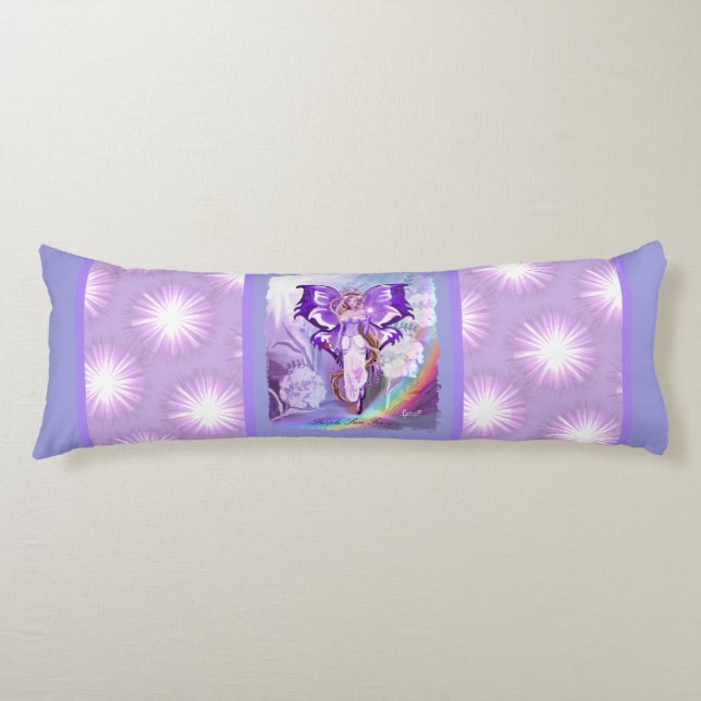 Purple sun Fairy Body Cushion (Front)