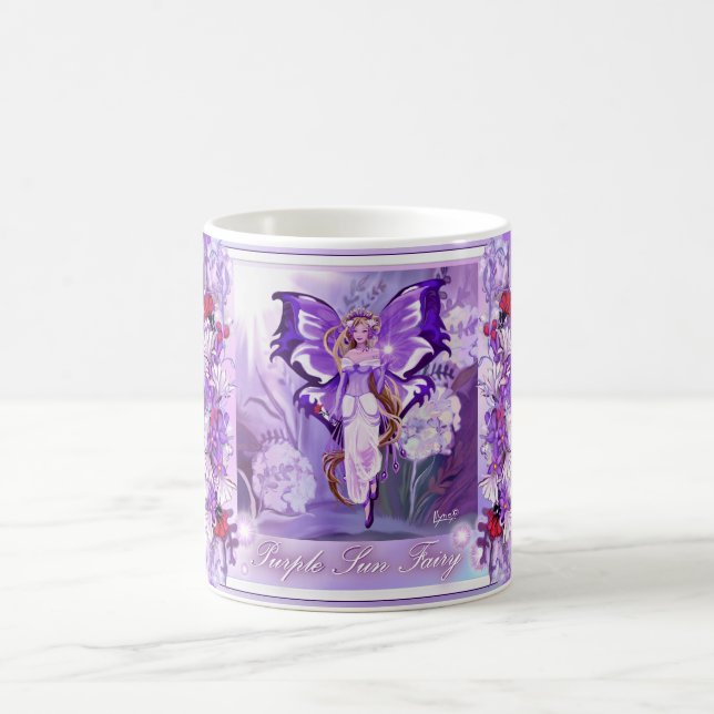 Purple Sun Fairy Coffee Mug (Center)