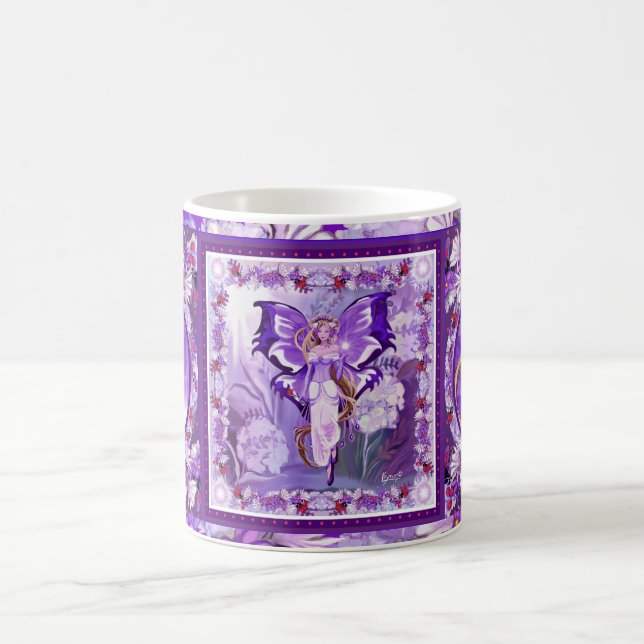 Purple Sun Fairy Coffee Mug (Center)