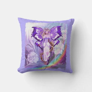 Purple Sun Fairy Cushion