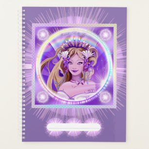 Purple Sun Fairy Planner