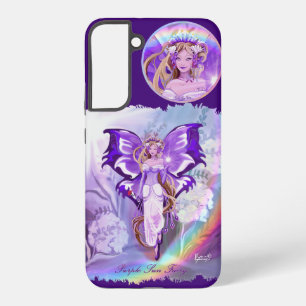 Purple Sun Fairy Samsung Galaxy Case