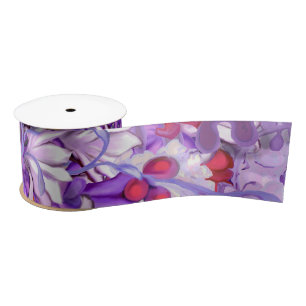Purple Sun Fairy Satin Ribbon