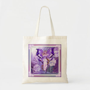 Purple Sun Fairy Tote Bag