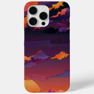 Purple Sunset Horizon phone cases