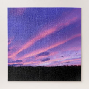 Purple Sunset Jigsaw Puzzle