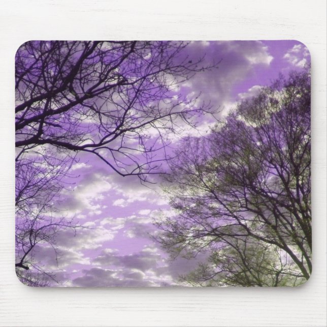 Purple Sunset Mouse Pad (Front)