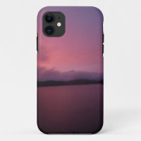 Purple sunset on Lake Arrowhead
