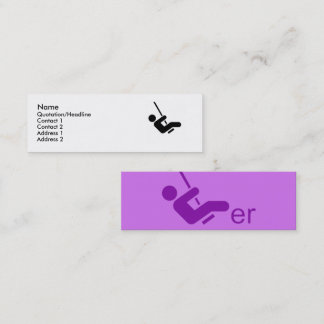 Purple Swinger Calling Card