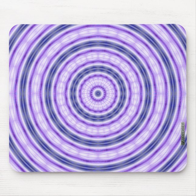 Purple Swirl mousemat (Front)