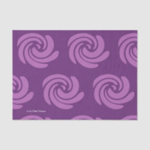 Purple Swirl Tissue Paper