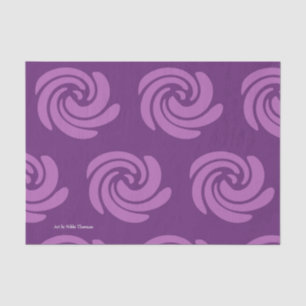 Purple Swirl Tissue Paper