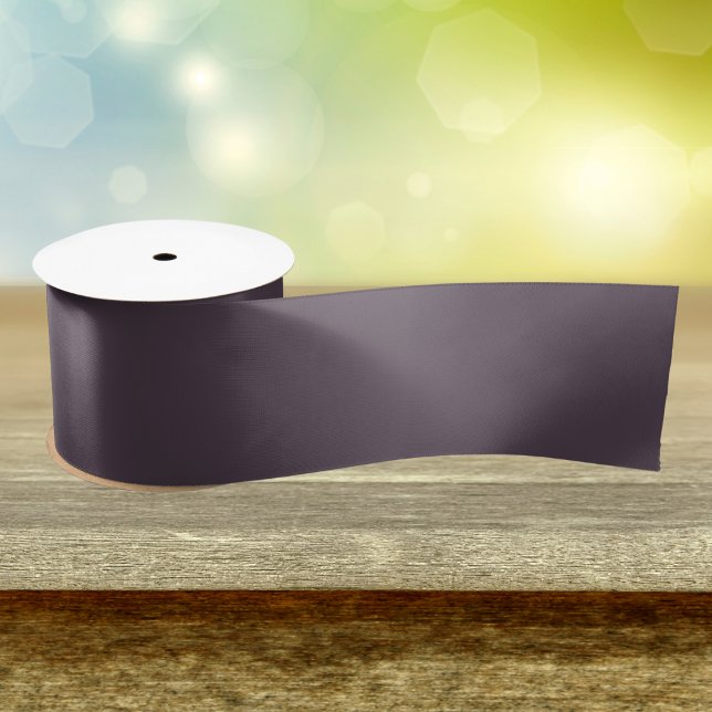 Purple Taupe Solid Colour Satin Ribbon (Creator Uploaded)
