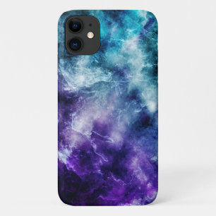 Purple Teal Galaxy Nebula Marble Dream #1 Case-Mate iPhone Case