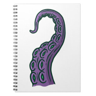 Purple Tentacle Notebook